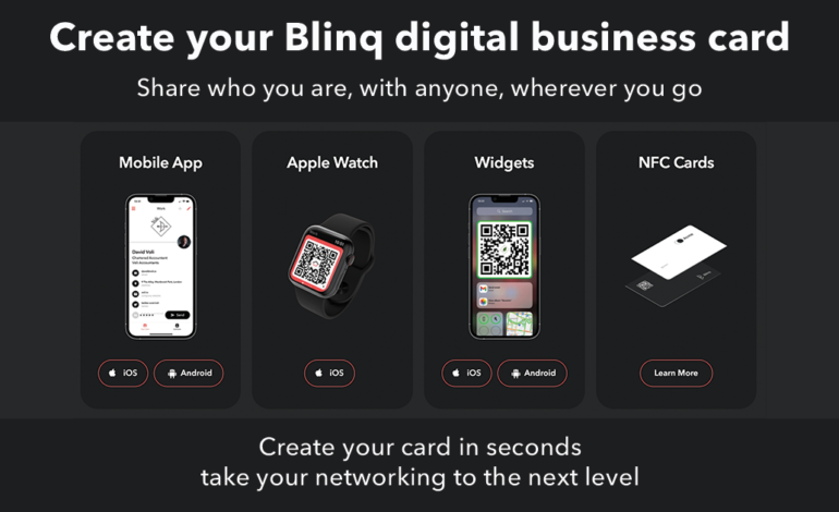 Blinq: Transforming Business Networking with Smart Digital Cards