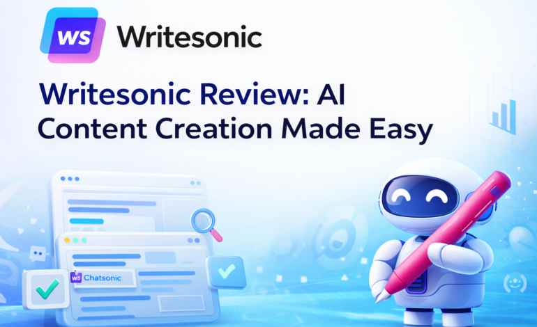 Writesonic: The Smart AI Tool That’s Changing Content Creation Forever