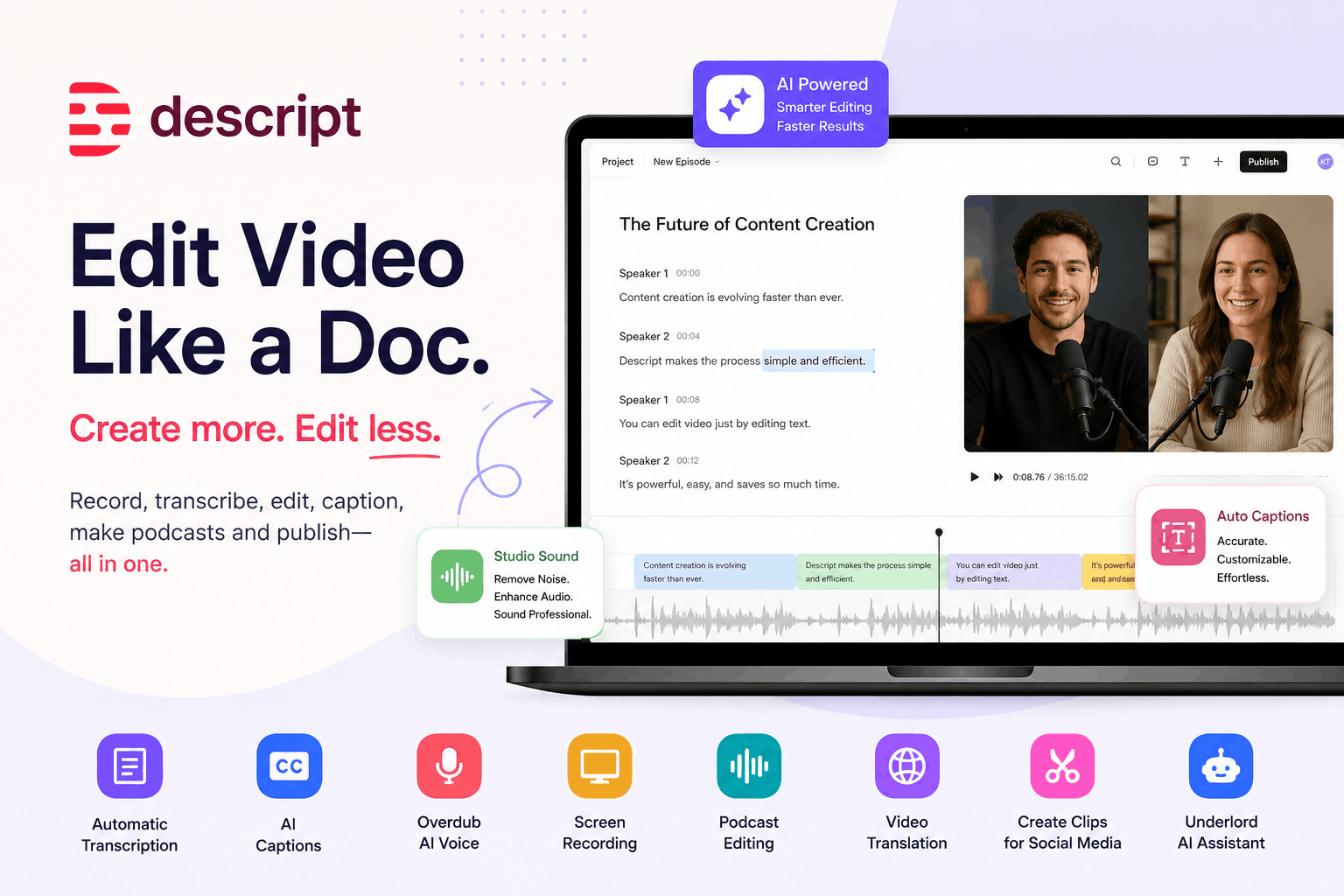 How Descript AI Makes Video Editing Easier for Beginners and Professionals